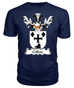ScotsTee Shop Scottish Colless Coat Of Arms Family Crest Scottish Gentry T Shirt