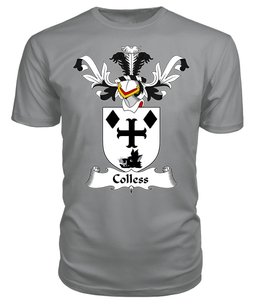 ScotsTee Shop Scottish Colless Coat Of Arms Family Crest Scottish Gentry T Shirt