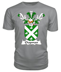 ScotsTee Shop Scottish Chapman Coat Of Arms Family Crest Scottish Gentry T Shirt