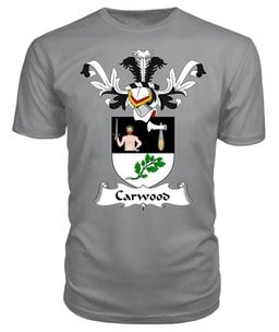 ScotsTee Shop Scottish Carwood Coat Of Arms Family Crest Scottish Gentry T Shirt