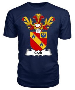 ScotsTee Shop Scottish Cook Coat Of Arms Family Crest Scottish Gentry T Shirt