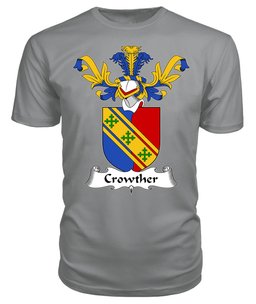 ScotsTee Shop Scottish Crowther Coat Of Arms Family Crest Scottish Gentry T Shirt