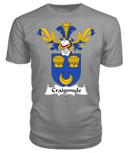 ScotsTee Shop Scottish Craigmyle Coat Of Arms Family Crest Scottish Gentry T Shirt