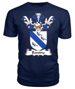 ScotsTee Shop Scottish Bontine Coat Of Arms Family Crest Scottish Gentry T Shirt