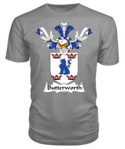 ScotsTee Shop Scottish Butterworth Coat Of Arms Family Crest Scottish Gentry T Shirt
