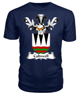 ScotsTee Shop Scottish Caldwell Coat Of Arms Family Crest Scottish Gentry T Shirt