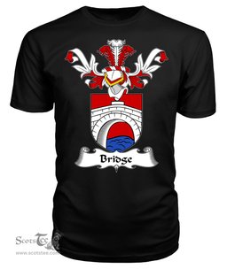ScotsTee Shop Scottish Bridge Coat Of Arms Family Crest Scottish Gentry T Shirt
