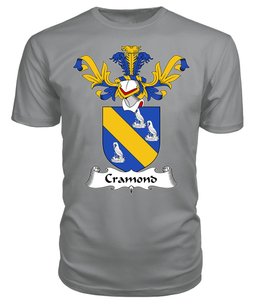 ScotsTee Shop Scottish Cramond Coat Of Arms Family Crest Scottish Gentry T Shirt