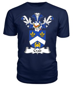 ScotsTee Shop Scottish Crab Coat Of Arms Family Crest Scottish Gentry T Shirt