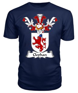 ScotsTee Shop Scottish Clephan or Clephane Coat Of Arms Family Crest Scottish Gentry T Shirt