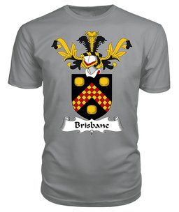 ScotsTee Shop Scottish Brisbane Coat Of Arms Family Crest Scottish Gentry T Shirt