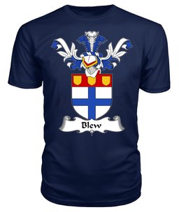 ScotsTee Shop Scottish Blaw or Blew Coat Of Arms Family Crest Scottish Gentry T Shirt