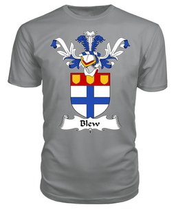 ScotsTee Shop Scottish Blaw or Blew Coat Of Arms Family Crest Scottish Gentry T Shirt
