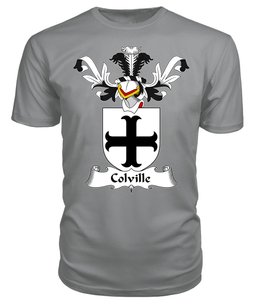 ScotsTee Shop Scottish Colville Coat Of Arms Family Crest Scottish Gentry T Shirt