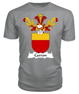ScotsTee Shop Scottish Carron Coat Of Arms Family Crest Scottish Gentry T Shirt