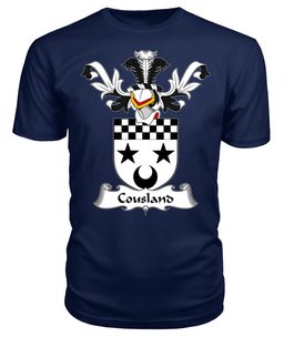 ScotsTee Shop Scottish Cousland Coat Of Arms Family Crest Scottish Gentry T Shirt