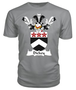 ScotsTee Shop Scottish Dickey Coat Of Arms Family Crest Scottish Gentry T Shirt