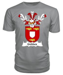 ScotsTee Shop Scottish Geddes Coat Of Arms Family Crest Scottish Gentry T Shirt