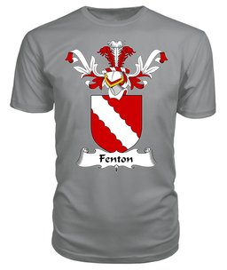 ScotsTee Shop Scottish Fenton Coat Of Arms Family Crest Scottish Gentry T Shirt