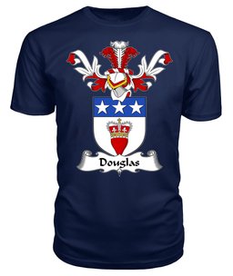 ScotsTee Shop Scottish Douglas Coat Of Arms Family Crest Scottish Gentry T Shirt