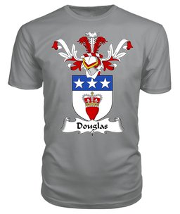 ScotsTee Shop Scottish Douglas Coat Of Arms Family Crest Scottish Gentry T Shirt