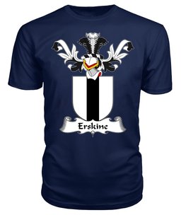 ScotsTee Shop Scottish Erskine Coat Of Arms Family Crest Scottish Gentry T Shirt