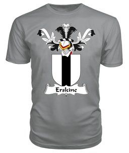 ScotsTee Shop Scottish Erskine Coat Of Arms Family Crest Scottish Gentry T Shirt