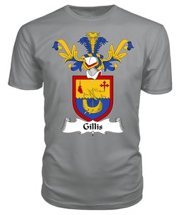 ScotsTee Shop Scottish Gillis Coat Of Arms Family Crest Scottish Gentry T Shirt