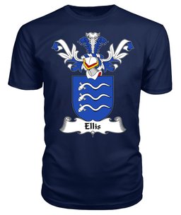 ScotsTee Shop Scottish Ellis Coat Of Arms Family Crest Scottish Gentry T Shirt