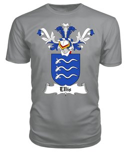 ScotsTee Shop Scottish Ellis Coat Of Arms Family Crest Scottish Gentry T Shirt