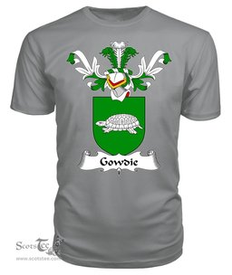 ScotsTee Shop Scottish Gowdie Coat Of Arms Family Crest Scottish Gentry T Shirt