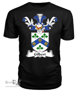 ScotsTee Shop Scottish Gilbert Coat Of Arms Family Crest Scottish Gentry T Shirt