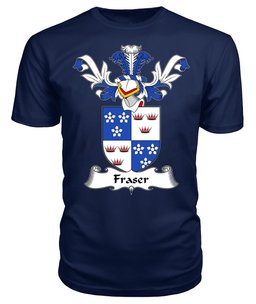 ScotsTee Shop Scottish Fraser (of Lovat) Coat Of Arms Family Crest Scottish Gentry T Shirt