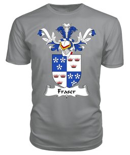 ScotsTee Shop Scottish Fraser (of Lovat) Coat Of Arms Family Crest Scottish Gentry T Shirt