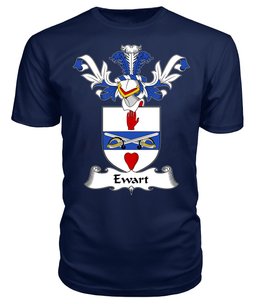 ScotsTee Shop Scottish Ewart Coat Of Arms Family Crest Scottish Gentry T Shirt