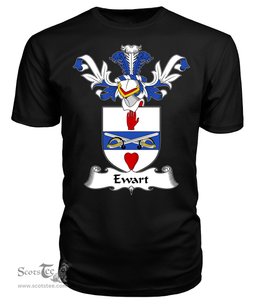 ScotsTee Shop Scottish Ewart Coat Of Arms Family Crest Scottish Gentry T Shirt