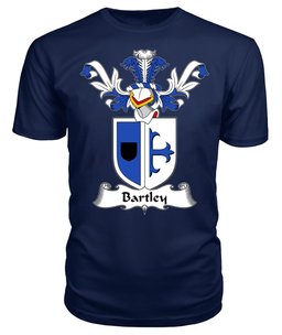 ScotsTee Shop Scottish Bartley Coat Of Arms Family Crest Scottish Gentry T Shirt
