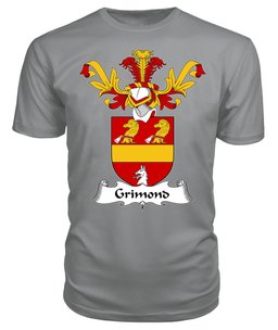 ScotsTee Shop Scottish Grimond Coat Of Arms Family Crest Scottish Gentry T Shirt