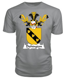 ScotsTee Shop Scottish Dishington Coat Of Arms Family Crest Scottish Gentry T Shirt