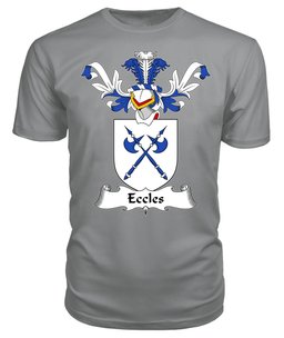 ScotsTee Shop Scottish Eccles Coat Of Arms Family Crest Scottish Gentry T Shirt