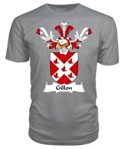 ScotsTee Shop Scottish Gillon Coat Of Arms Family Crest Scottish Gentry T Shirt