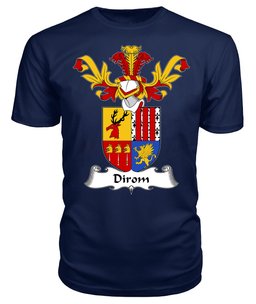 ScotsTee Shop Scottish Dirom Coat Of Arms Family Crest Scottish Gentry T Shirt