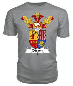 ScotsTee Shop Scottish Dirom Coat Of Arms Family Crest Scottish Gentry T Shirt