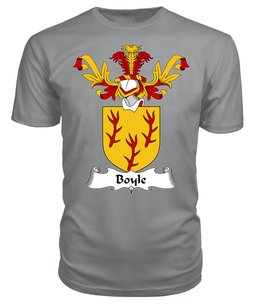 ScotsTee Shop Scottish Boyle Coat Of Arms Family Crest Scottish Gentry T Shirt