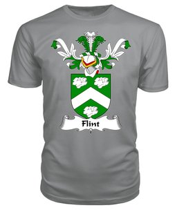 ScotsTee Shop Scottish Flint Coat Of Arms Family Crest Scottish Gentry T Shirt