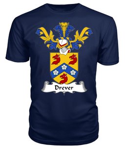 ScotsTee Shop Scottish Drever or Driver Coat Of Arms Family Crest Scottish Gentry T Shirt