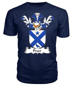 ScotsTee Shop Scottish Freer Coat Of Arms Family Crest Scottish Gentry T Shirt