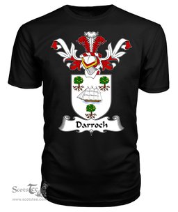 ScotsTee Shop Scottish Darroch Coat Of Arms Family Crest Scottish Gentry T Shirt