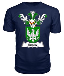 ScotsTee Shop Scottish Emslie Coat Of Arms Family Crest Scottish Gentry T Shirt