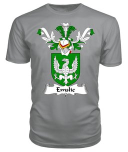 ScotsTee Shop Scottish Emslie Coat Of Arms Family Crest Scottish Gentry T Shirt